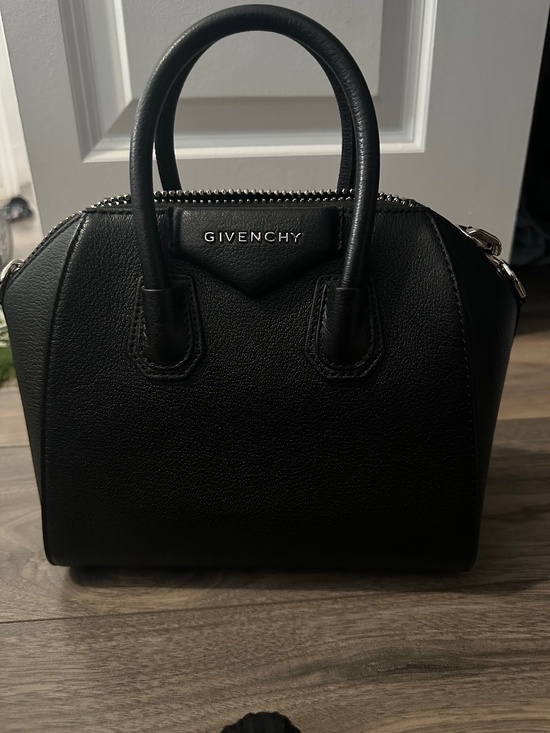 Givenchy Handbags - Givenchy Mini Antigona (black with silver hardware)